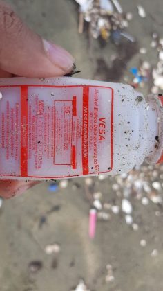 Contaminación mar Honduras
