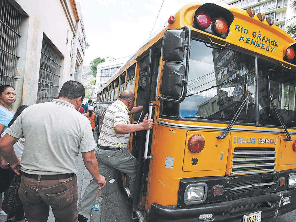 rutas de buses en tegucigalpa