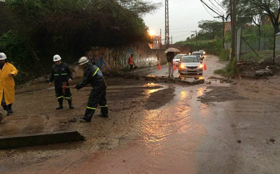 Fuertes lluvias Tegucigalpa