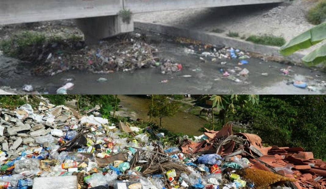 contaminación de ríos en San Pedro Sula