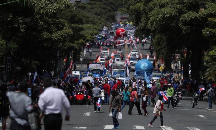 Costa Rica protestas covid-19