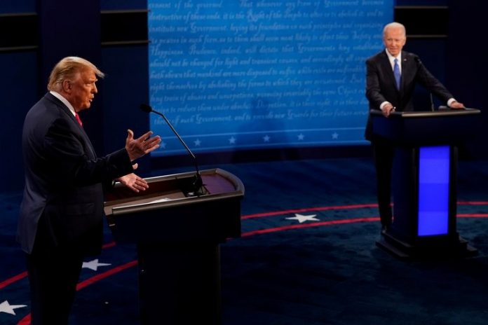 último debate Trump y Biden