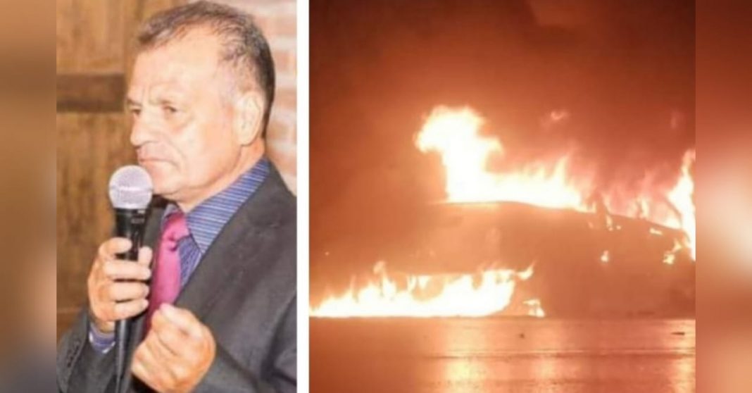 muere maestro queman patrulla Talanga