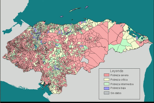 Mapa general de pobreza