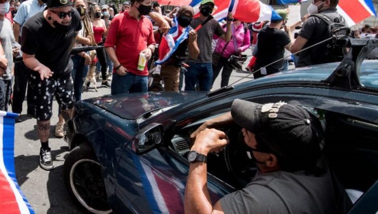 Costa Rica protestas covid-19