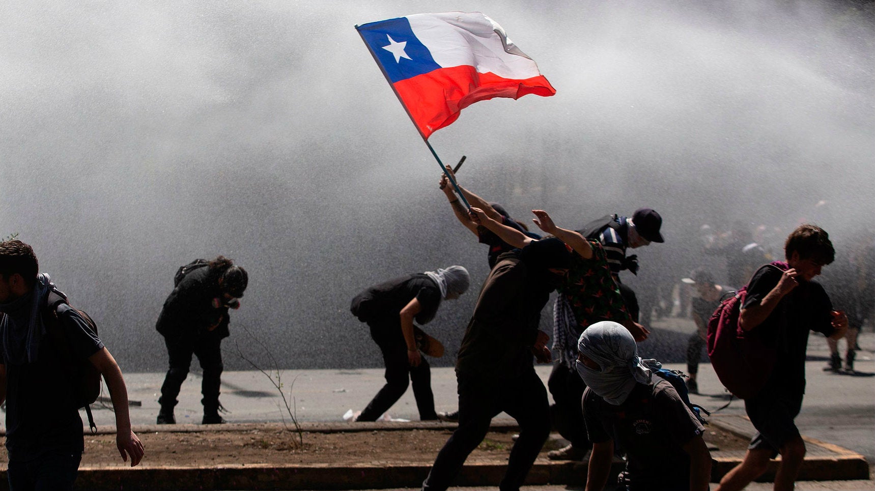 protestas y represión en Chile