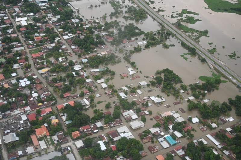 Valle de Sula inundaciones