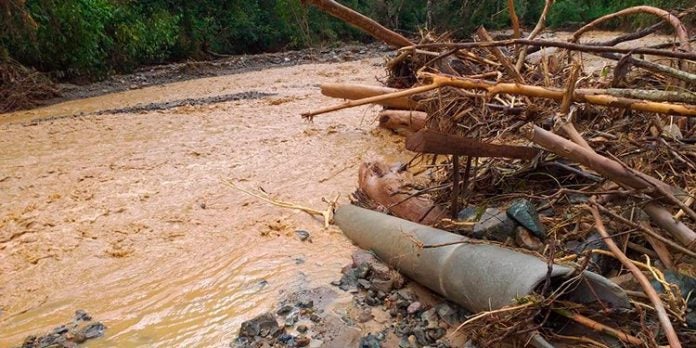 Eta Iota tubería Comayagua Eta Iota tubería Comayagua