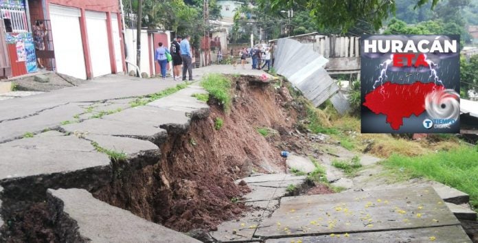 huracán Eta inundaciones capital huracán Eta inundaciones capital