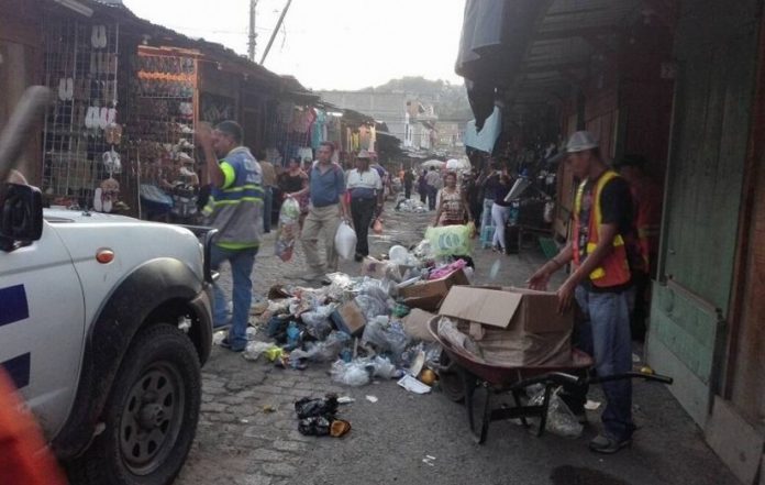 basura en mercados de Comayagüela basura en mercados de Comayagüela