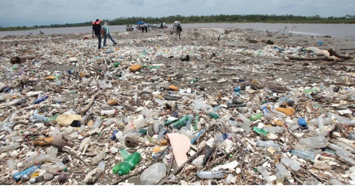 basura en río Motagua