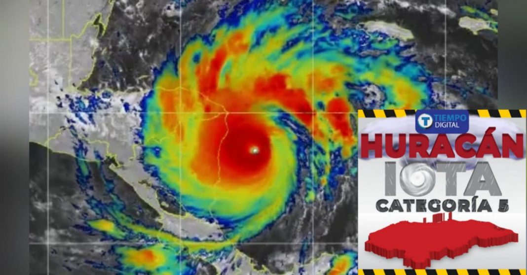 huracán Iota Honduras PDC