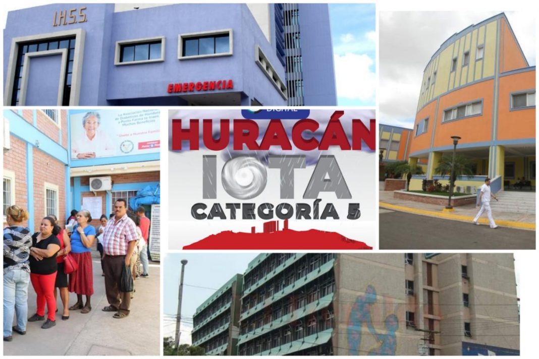 Iota Honduras hospitales