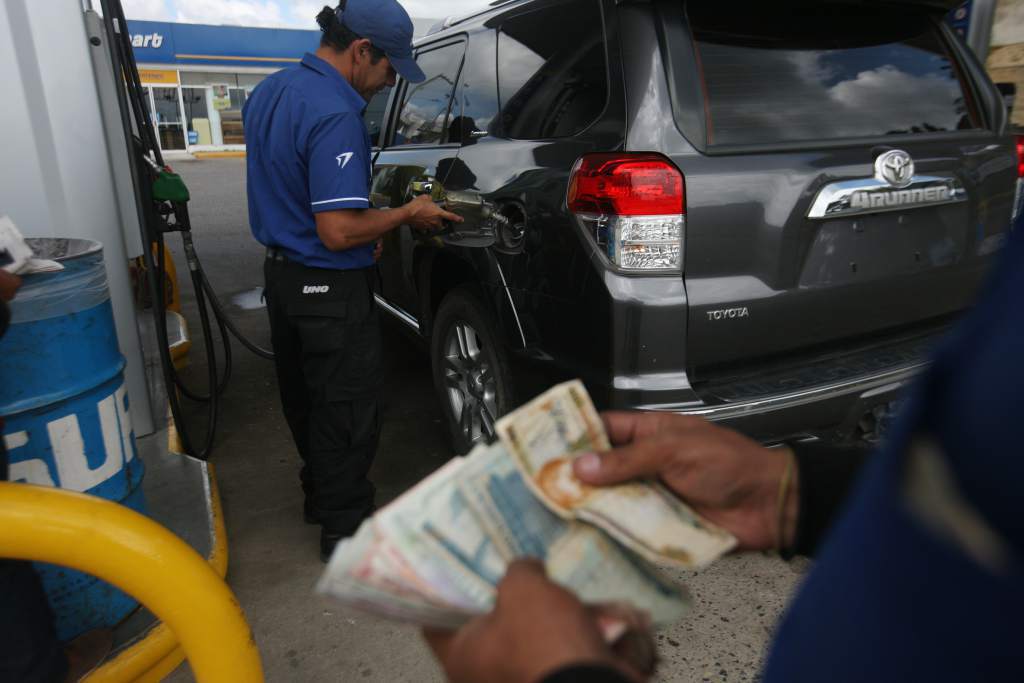 combustibles precios Honduras