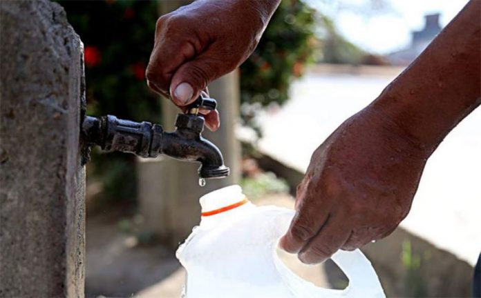 Distribución agua potable SANAA