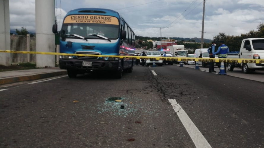 Matan a conductor de rapidito en tegucigalpa