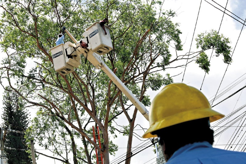 cortes de energía Honduras