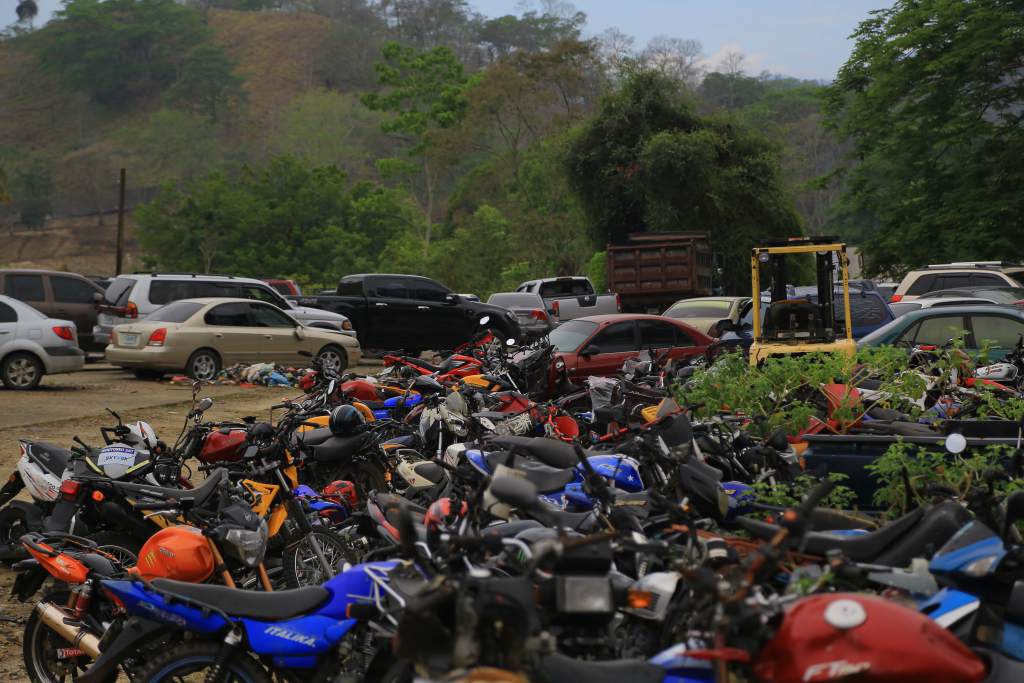ley vehículos decomisados Hondura