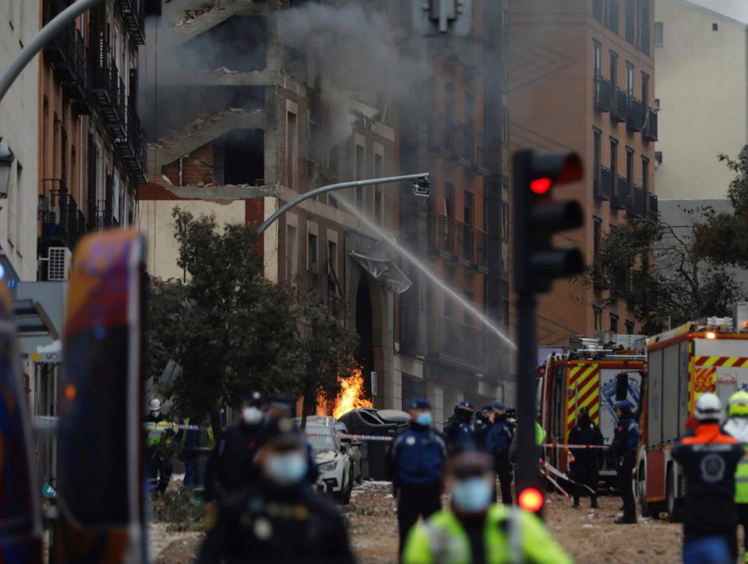 explosión de Madrid