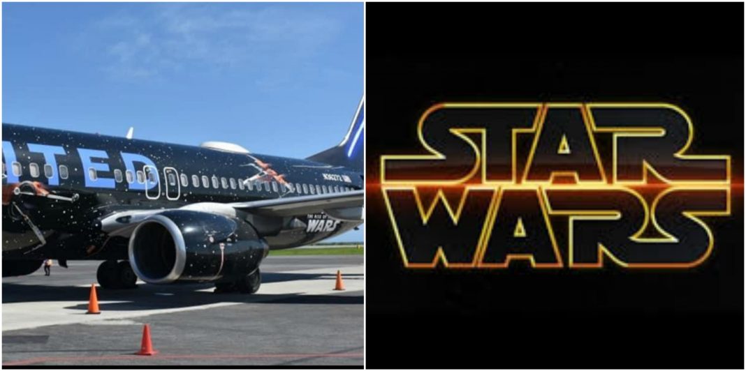 Avión de Star Wars en Roatán
