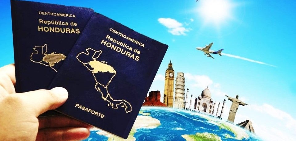 países para visitar con pasaporte hondureño