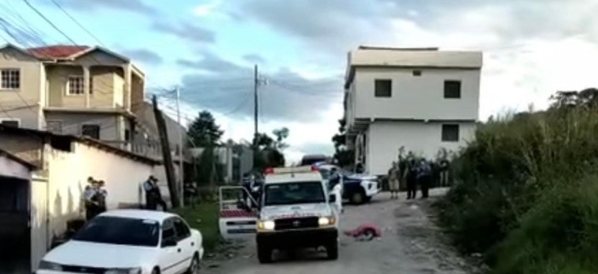 matan vendedor en Copán