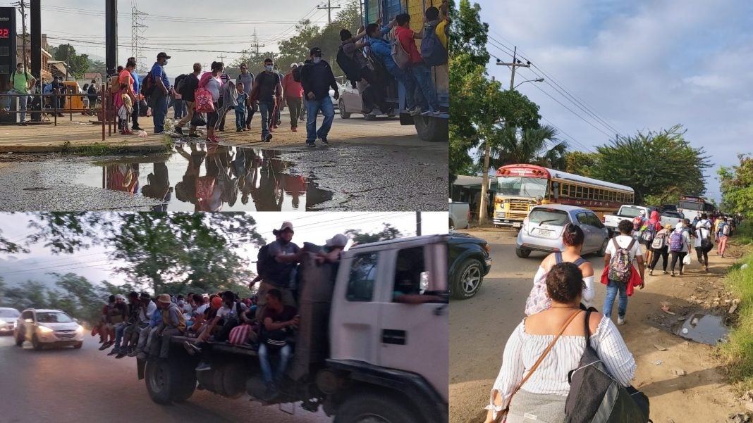 historias hondureños caravana de migrantes