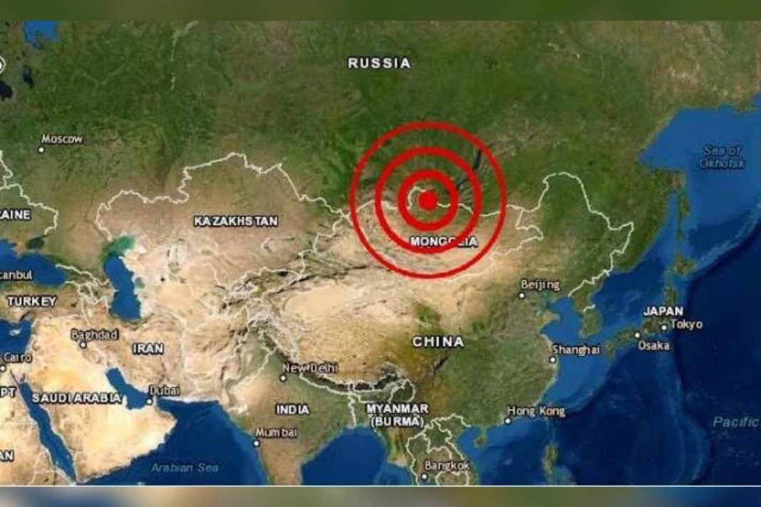 Terremoto en Rusia y Mongolia