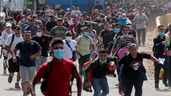 caravana de migrantes Honduras