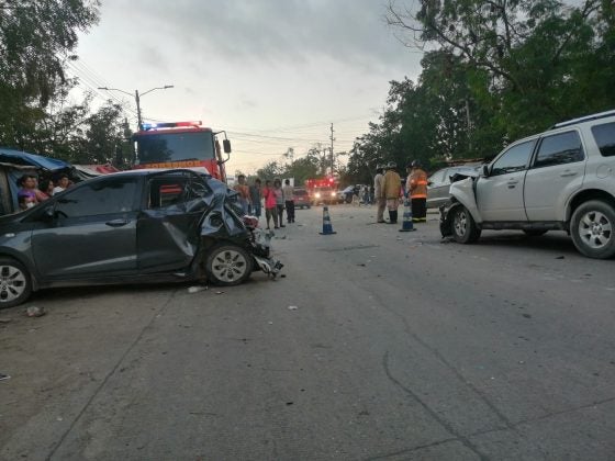 accidente en La Lima