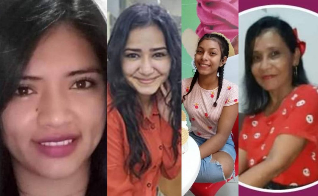 Mujeres asesinadas en Honduras.