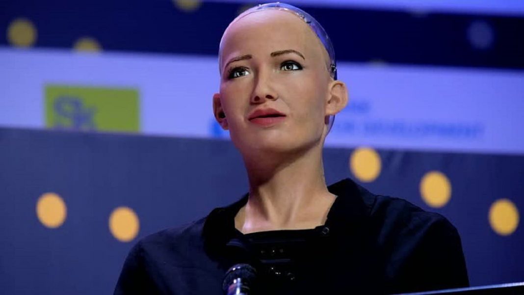 Tecnología Sophia robot humanoide