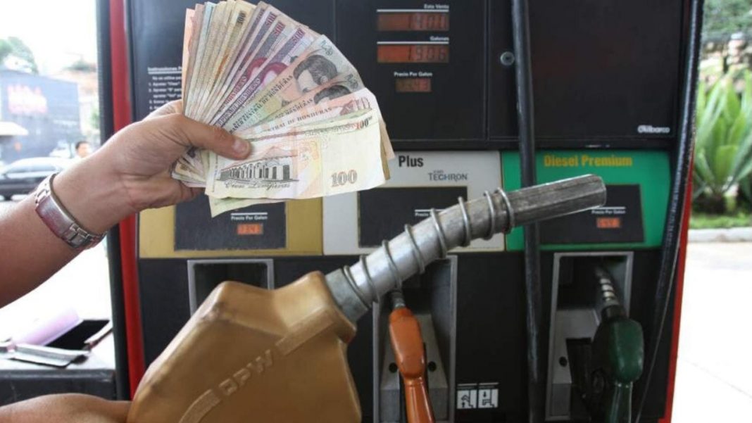 precio combustible Honduras