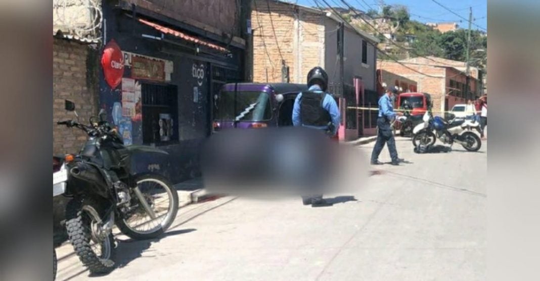 muerto tiroteo mototaxi Comayagüela