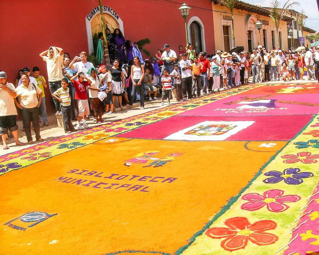 alfombras de Comayagua