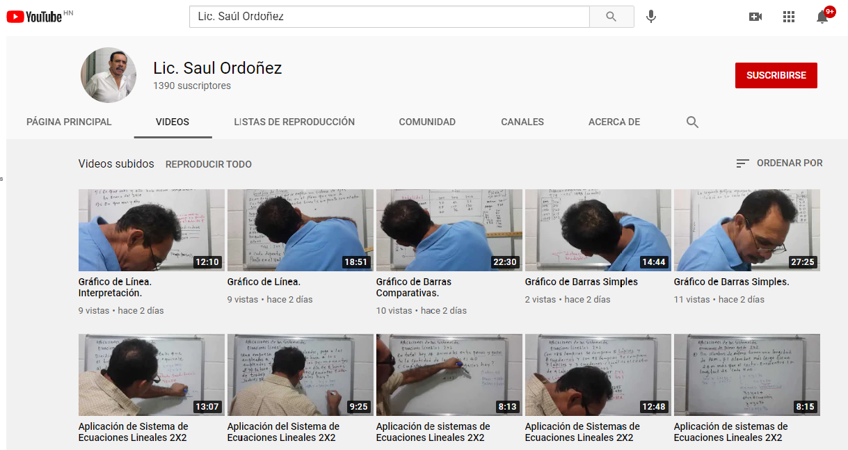 profe Saúl matemático ayuda YouTube