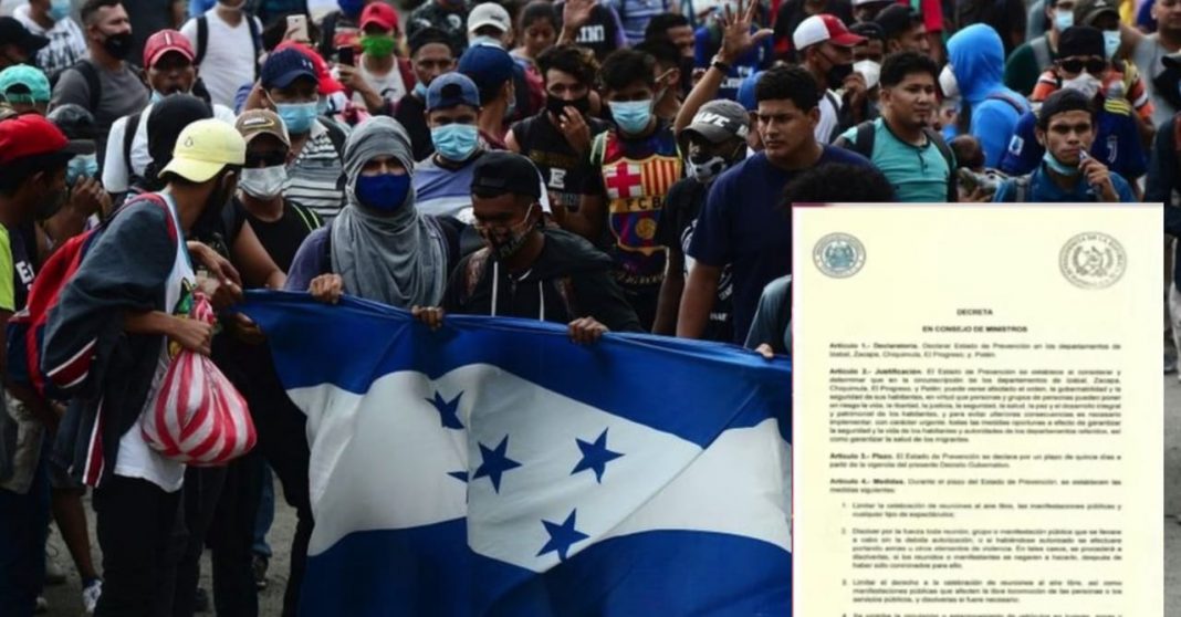 Guatemala estado excepción migrantes