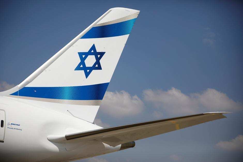 Israel vuelos internacionales