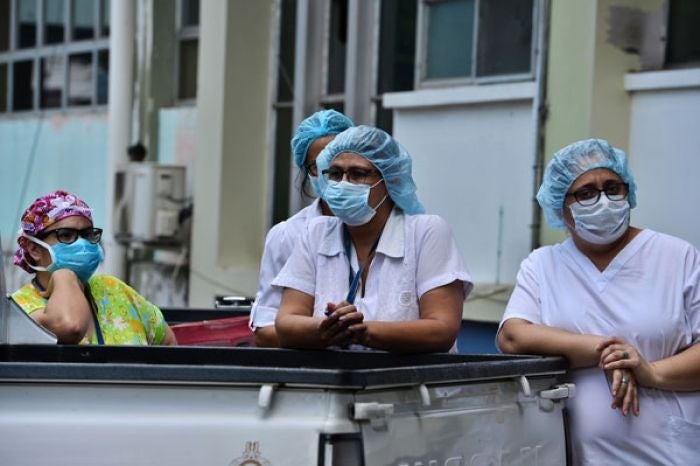 enfermeras esperan recibir vacuna
