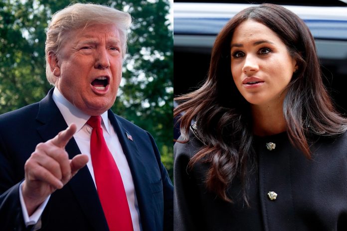 Donald Trump arremete contra Megan Markle Donald Trump arremete contra Megan Markle