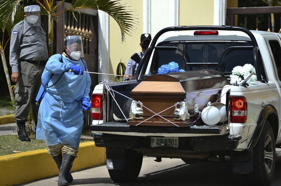 muertes por COVID-19 en Honduras