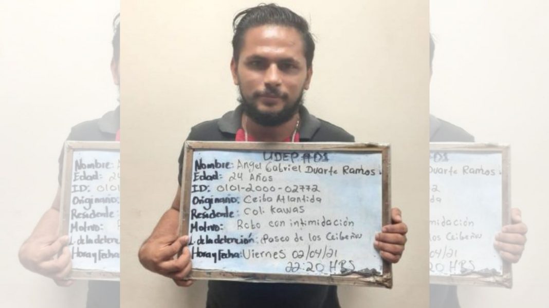 asaltante periodista La Ceiba