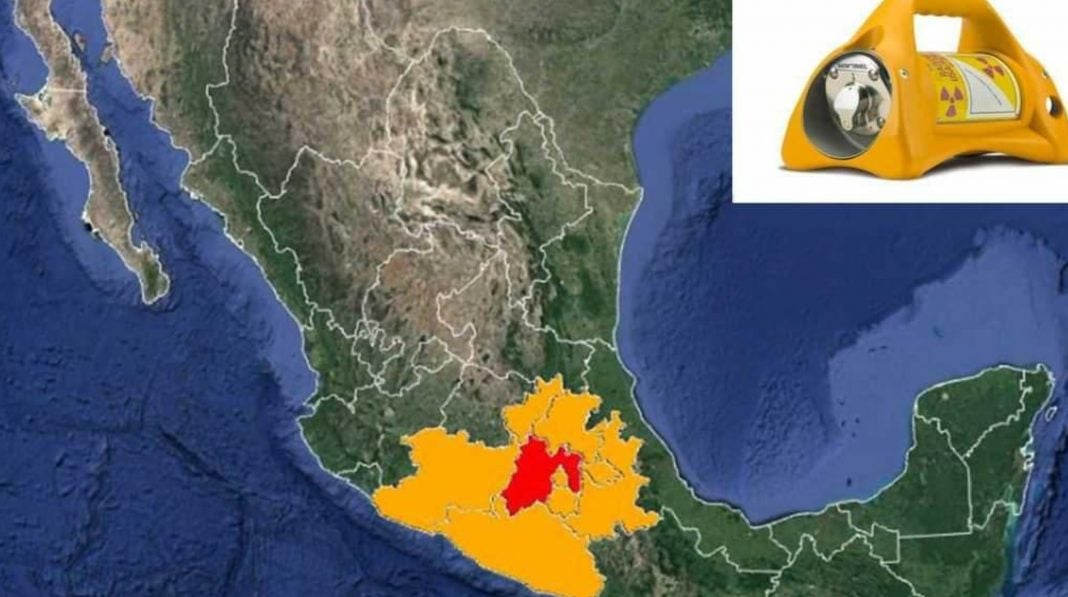 México emite alerta por robo de fuente radioactiva.
