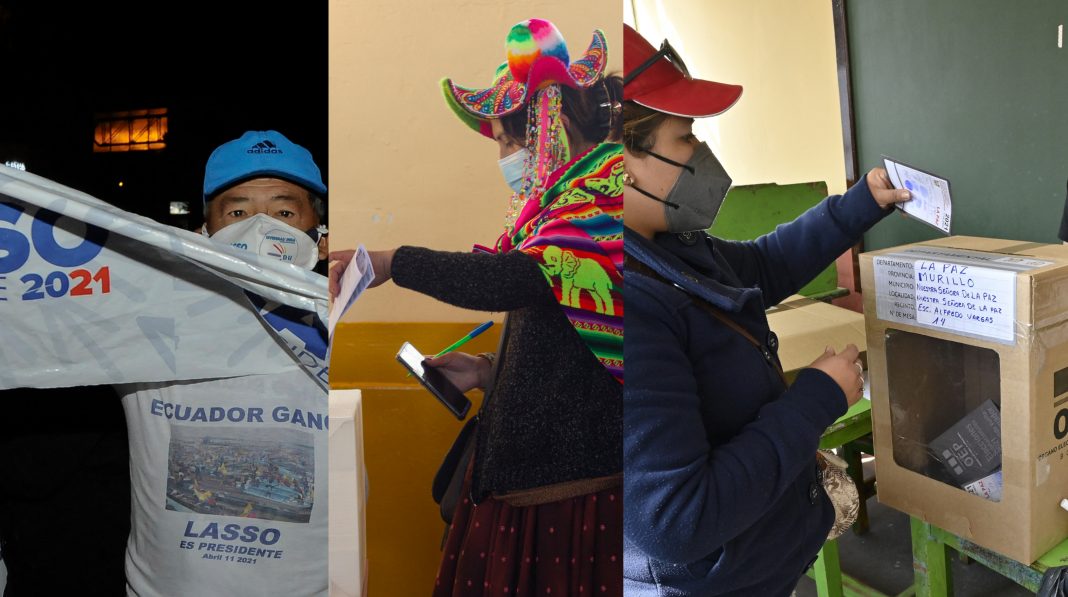 Elecciones Perú, Ecuador y Bolivia