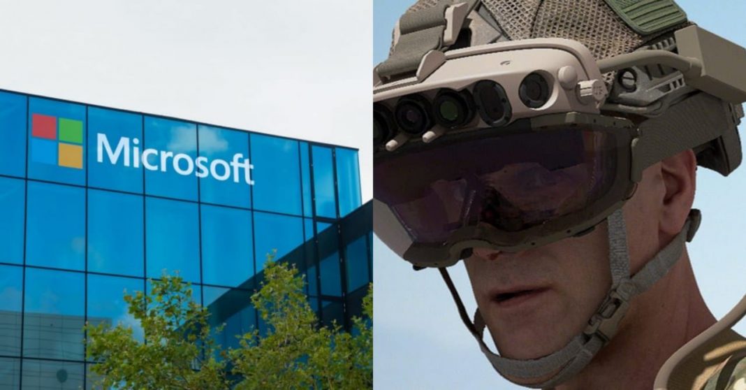 Microsoft realidad aumentada soldados