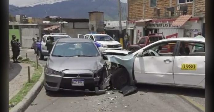 persecución Policía taxi Tegucigalpa persecución Policía taxi Tegucigalpa