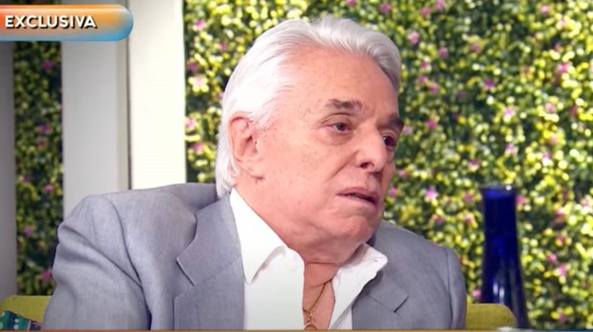 Enrique Guzmán estuvo en la revista matutina "Hoy" de Televisa.