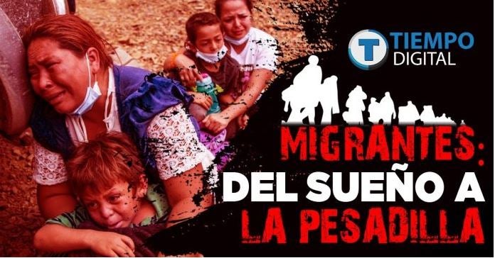 Migrante hondureño La Bestia