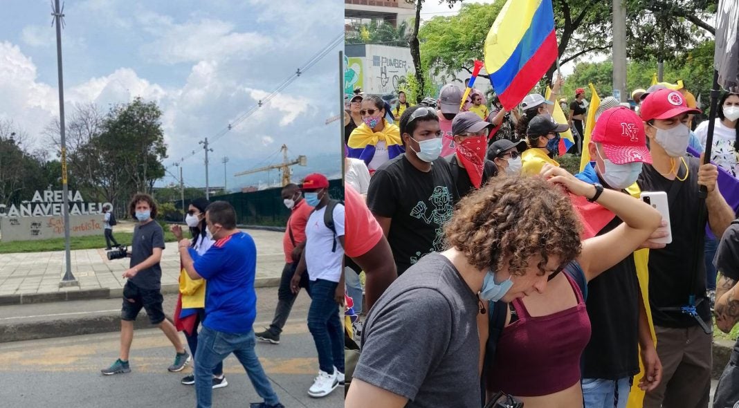 Luisito Comunica protestas Colombia