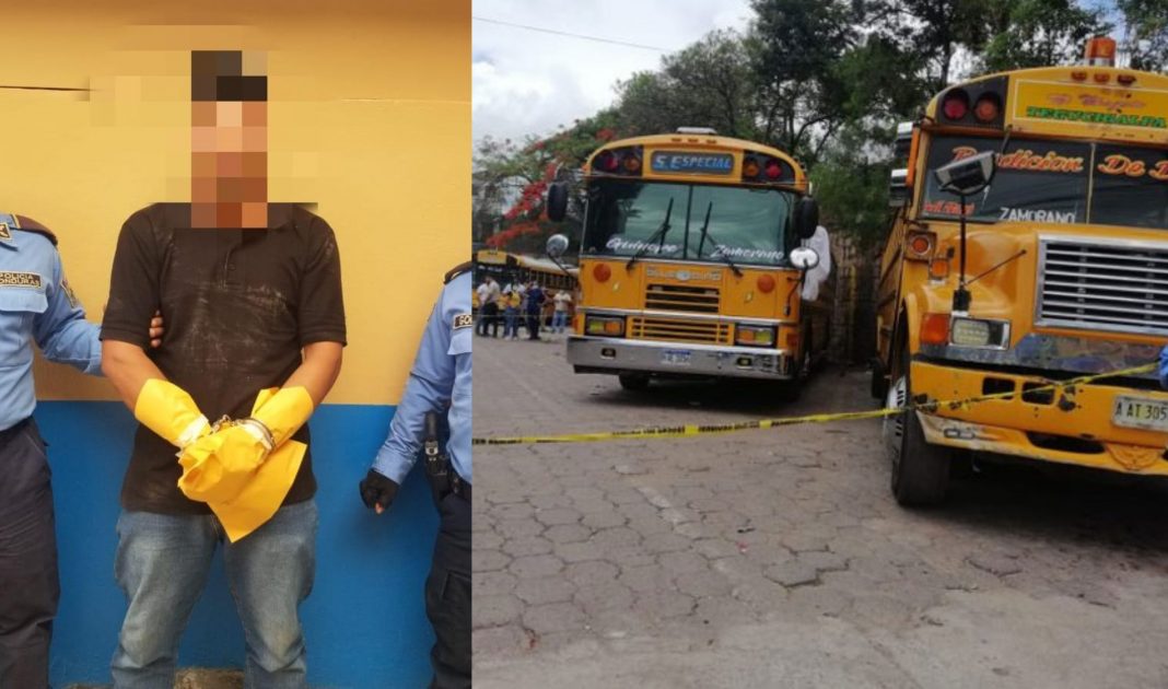 Matan conductor bus Jacaleapa